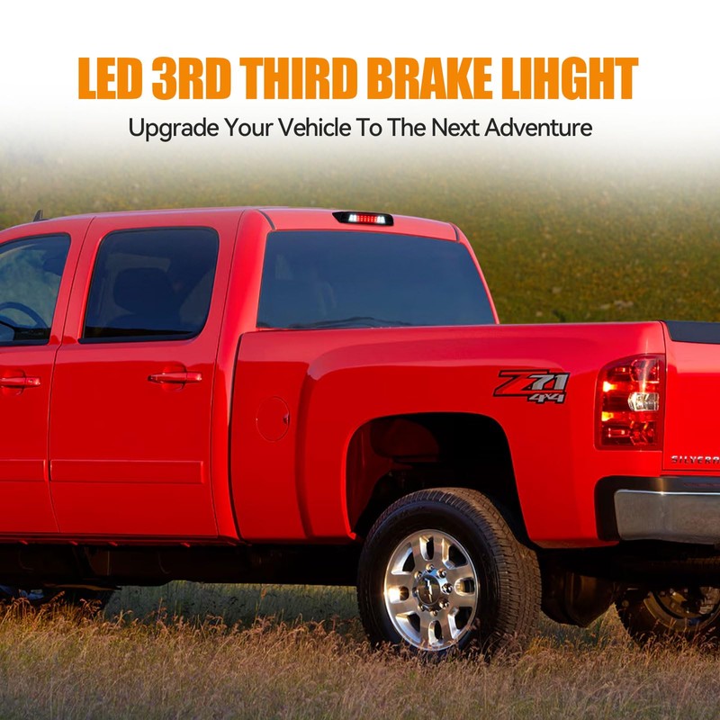 Cxdar Third 3rd Brake Light LED for 2014-2018 Chevy Silverado/GMC