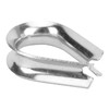 Wire Rope Cable Thimbles, 4 Pieces 12 mm M12 Stainless