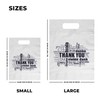 AlfaEx Pack of 40 Die Cut Thank you bags in
