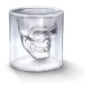 Total Supplier Vaso Whiskero Calavera De Cristal