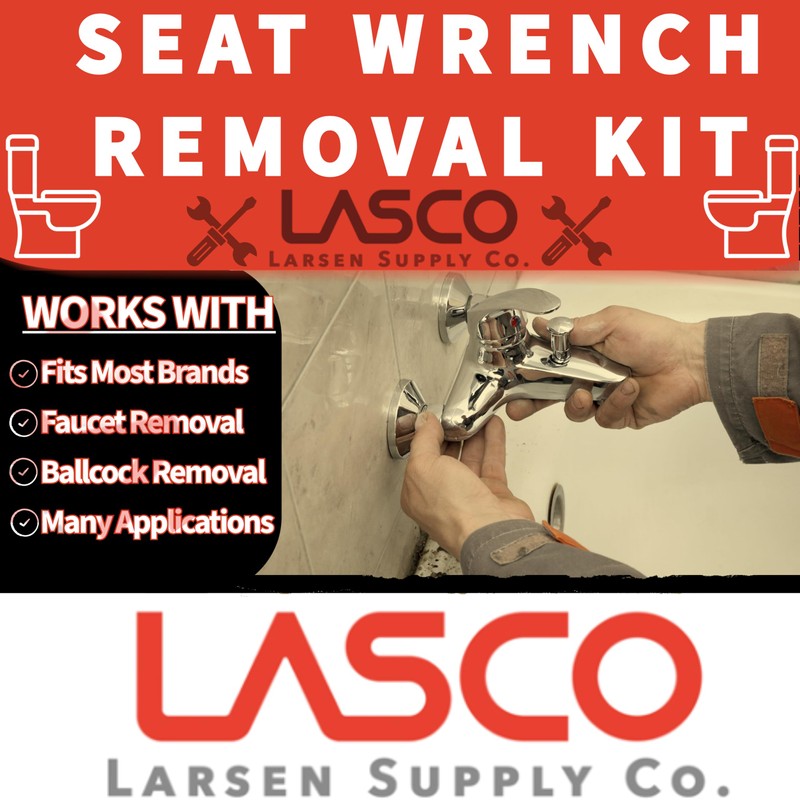 LASCO 13-2111 Metal Seat Removal Set, 3 Removal Tools, Plus