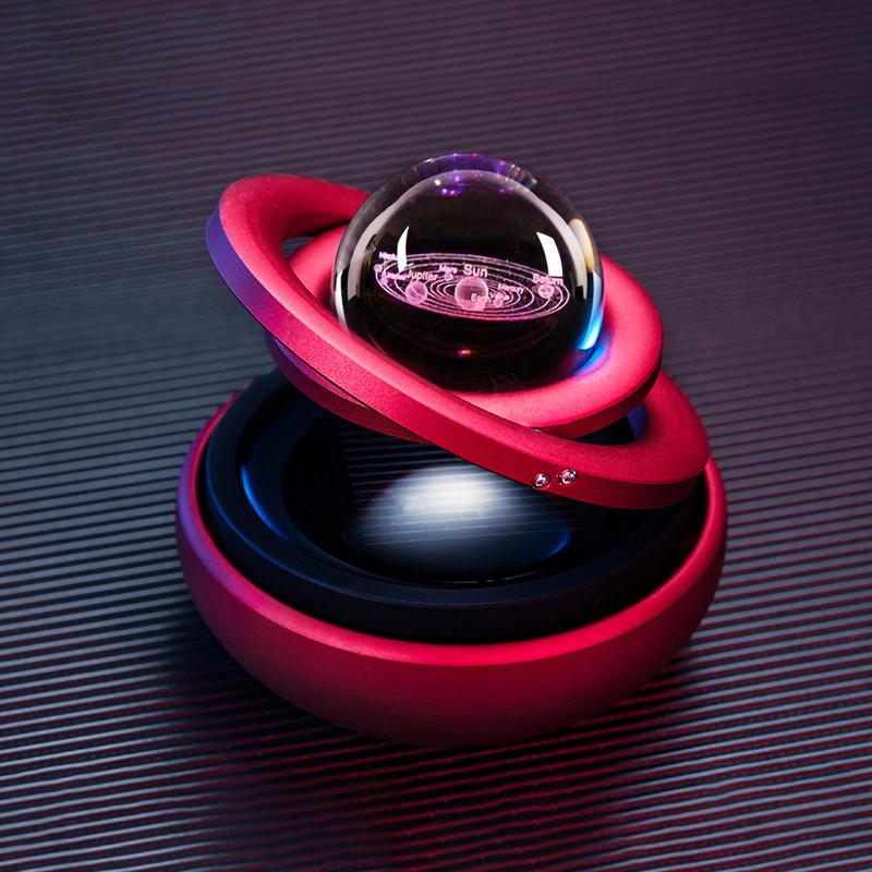Car Perfume Pendant Galaxy Design Long Lasting Fragrance Solar Energy