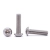 EASTLO 1/4-20 x 1-3/8" Button Head Socket Cap Bolts Screws,