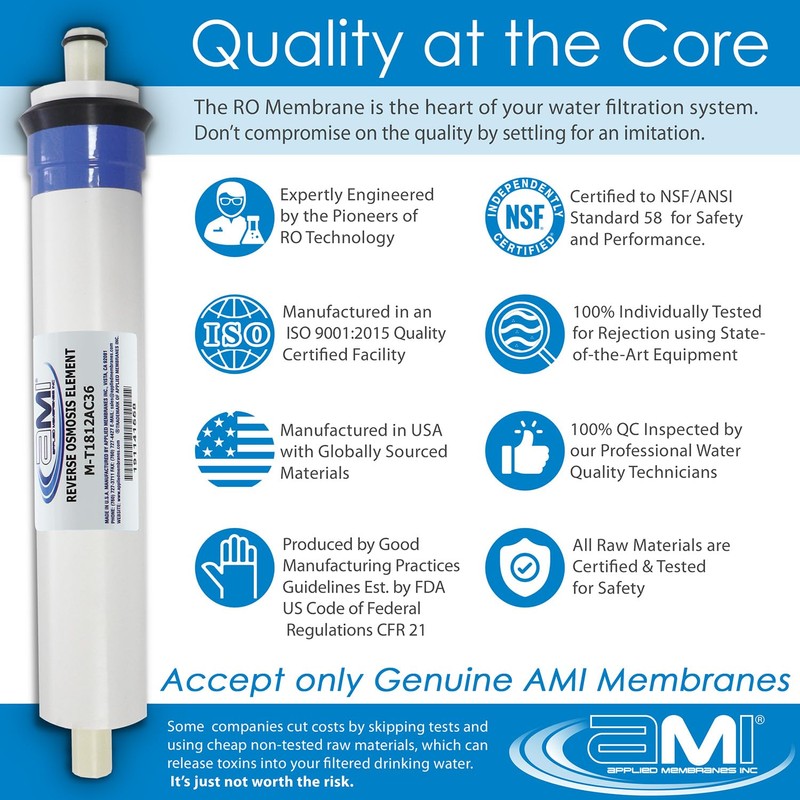Applied Membranes Inc Replacement Filter Set for Culligan AC-30 RO