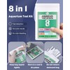 Pawfly 8 in 1 Aquarium Test Strips, 50 Strips Fish