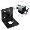 Motor Mount Holder Fixed Base with Right Angle Bracket High