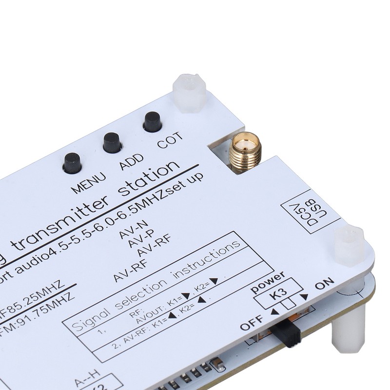 Home TV Analog Transmitter Station Sound Video Signal Transmission AV