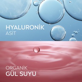 NIVEA Aqua Rose Organik Gül Suyu İçeren Çift Fazlı Makyaj Temizleme Suyu, 400 ml, Tüm Cilt Tipleri için, Yüz, Göz ve Dudak Temizleme, Tonik Etkisi