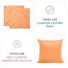 Encasa Homes Velvet Cushion Covers, Set of 2 (40 x