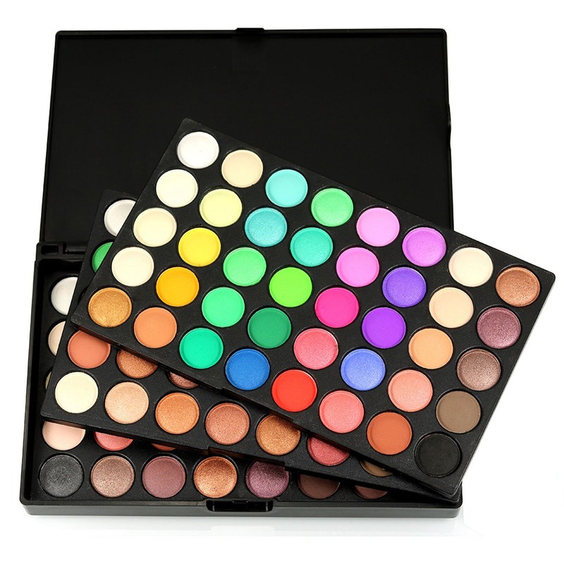 120 Colors Eyeshadow Palette Long Lasting Glitter Matte Eye Shadow