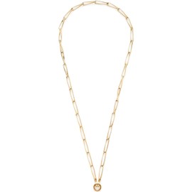 Leonardo Jewels Consenza 024443 Women's Necklace Stainless Steel Gold with Lobster Clasp Length 70 cm, Stainless Steel, No Gemstone