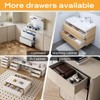 SIGOE Push to Open & Soft Close Undermount Drawer Slide