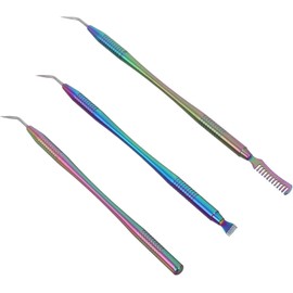 Varilla para Inoxidable Levantar Acero y Rizar Pestañas para Extensiones Separador de Pestañas, Uso Profesional en Salón, Diseño Innovador