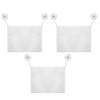 3 Pcs Bath Toy Storage Bathroom Mesh Net Bag 45x35cm