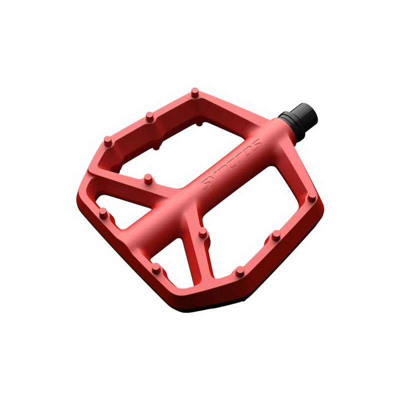 Syncros Squamish III Flat MTB Bicycle Pedal Fire Orange