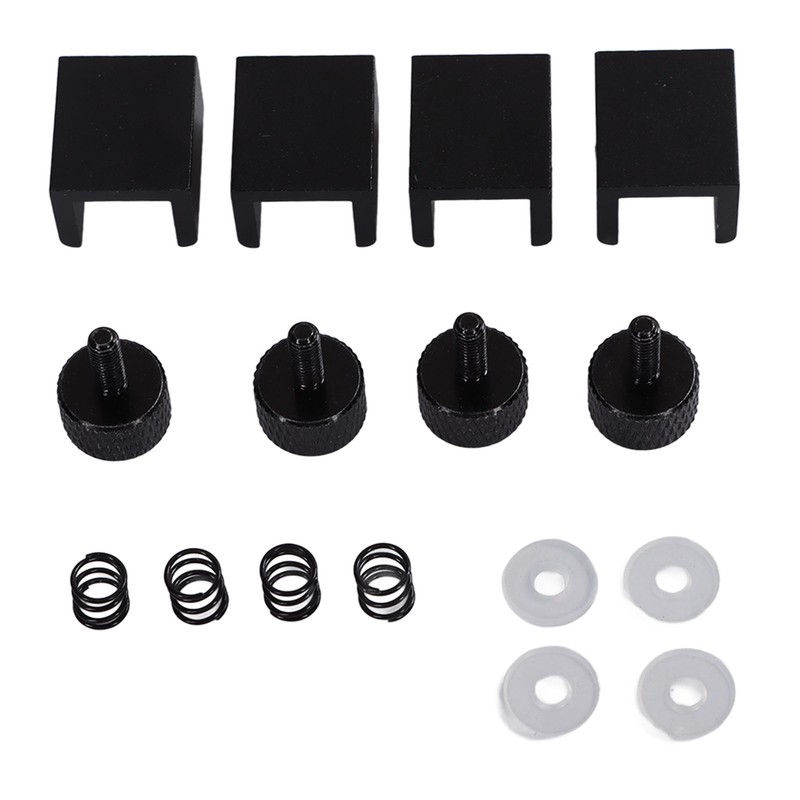 8 Set 3D Printer Glass Clips Adjustable Universal Aluminum Alloy