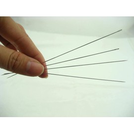 10pcs of 12cm 0.6mm Extra Long Thin Beading Needles Soutache Sewing Jewellery Making Needles