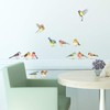 DECOWALL DS-8038 Small Birds Wall Sticker, Wall Decoration for Living