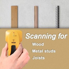 Stud Finder Wall Scanner Wood and Metal Detector Sensor for 3/4 inch Thickness Wall (Yellow)