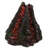 Kisangel 1Pc Pneumatic Volcano Decoration for Fish Tank Resin Aquarium