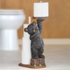 Aurrra Northwoods Bear Cub Toilet Paper Holder, 22" H