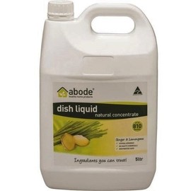 Abode Dishwashing Liquid Ginger & Lemongrass Refill 4L