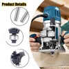 4pcs Round Over Router Bits 1/4 Shank by SICWOOD -