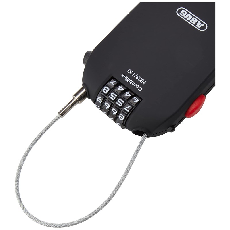 ABUS Combiflex 2503 cable lock, 72501 Black
