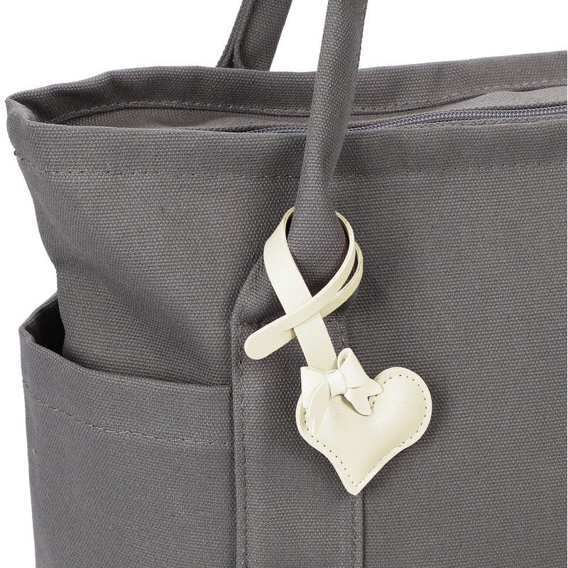 [tonecraft] ハート リボン バッグチャーム シンプル オーソドックス バッグチャーム 人気 おしゃれ 可愛い