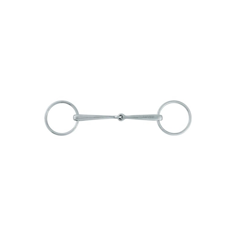 Stübben Gebiss 2296 Snaffle Bit Single Broken 12.0 cm 12