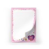 JuNa-Experten A5 Letter Paper Set with Envelopes Owl for Girls