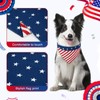 E-Clover 4th of July Dog Bandanas & Matching Scrunchie Set