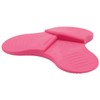 WAGNER 3STOP COLOR PINK Floor Door Stop, Diameter 108 x