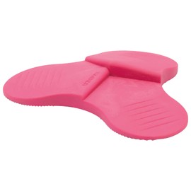 WAGNER 3STOP COLOR PINK Floor Door Stop, Diameter 108 x 19 mm, Plastic Elastomer, Price Awarded, Pink, 3 Different Wedge Heights, Various Applications, 15698701