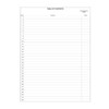 BookFactory Log Book/Multipurpose Log Book - 96 Pages 8'' x