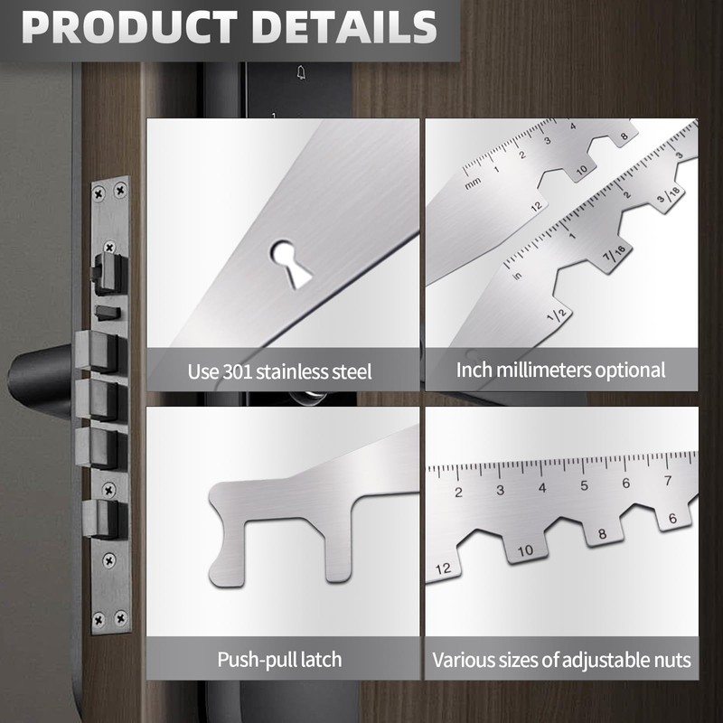 DRAINJH 2 PCS Fire Pik Firefighter Tools, Stainless Steel Hand