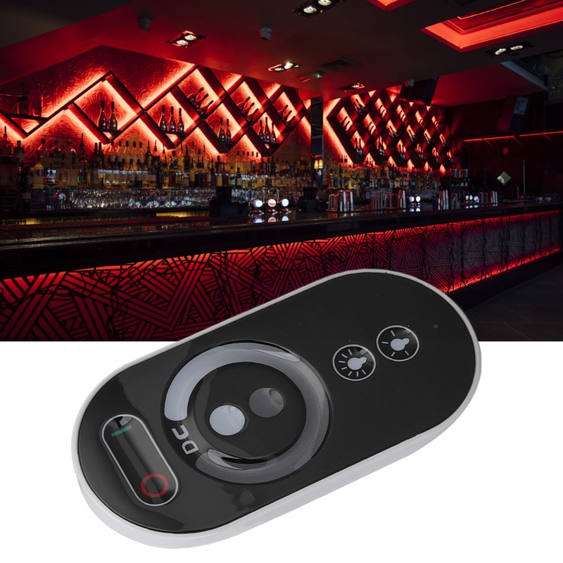 RF LED Remote Controller Wireless Intelligent Touch RGB Dimmer for