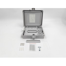 Duogalia 12 Core FTTH Fiber Distribution Box, Fiber Optical Terminal Box Splitter Box, for SC, FC, E2000 Adapters