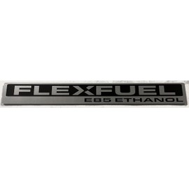 24Designs Flexfuel Ethanol E85 Stick on Badge Emblem