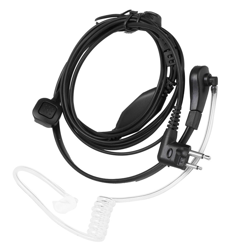 2 Pin Walkie Talkie Earpiece Noise Canceling Headset with MIC