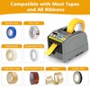 YUZSU Upgraded Ribbon Cutting Machine, Automatic Tape Dispenser, 6-60 mm