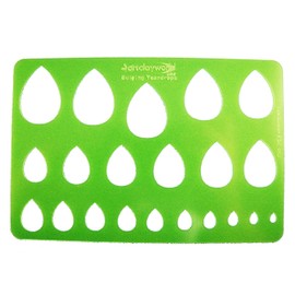 flexiShape Bulging Teardrops Template