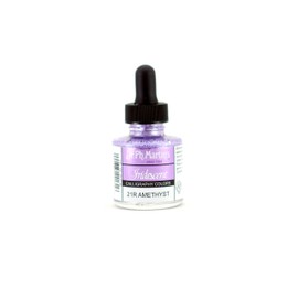 Dr. Ph. Martin's Iridescent Calligraphy Color (21R) Ink Bottle, 1.0 oz, Amethyst, 1 Bottle