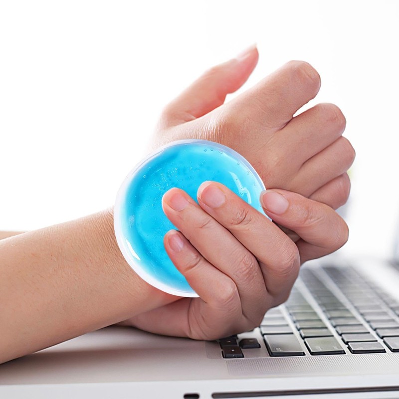 10 Pieces Blue Gel Ice Pack, Reusable Ice Pack, Mini