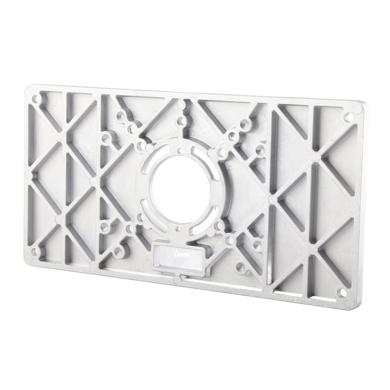 Uadme Router Table Insert Plate, Aluminum Alloy Routers Bench Trimmer
