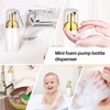 Bopfimer 10PCS 30ML Plastic Foam Pump Dispenser Bottle,Soap Mousses Liquid