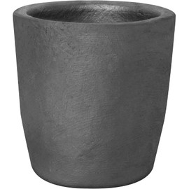 Molten Masters #10-10KG Premium Black Silicon Carbide Graphite Crucibles Cup Furnace Torch Melting Casting Refining for Aluminum, Gold, Silver, Copper, Brass Withstand 1800 ℃/3272℉