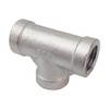 LOZOME 1-1/2" Stainless Steel Tee Female NPT Threaded T Shaped