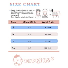 Topkins Dog Dress Puppy Skirt, Dog Sports Dress, Pet Outfit in Summer Athleisure for Small Medium Dogs, Dog Clothes with Buttons, Cat Apparel (Orange, XLarge, 2-Piece)