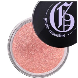 Sombra de Ojos Mineral Suelta Naranja Rosa Pastel - Orgánico, Sin Talco, Paleta de Sombra de Ojos de Alto Pigmento Maquillaje Con Sombra de Ojos...   